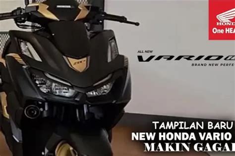 Yamaha Aerox Semakin Ketinggalan All New Honda Vario Desain Makin