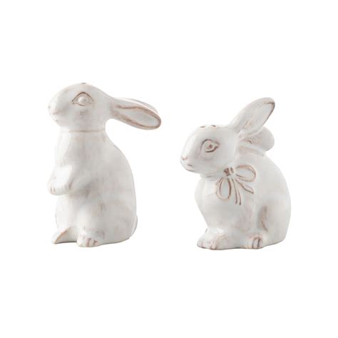 Juliska Clever Creatures Bunny Salt Pepper Set Berings