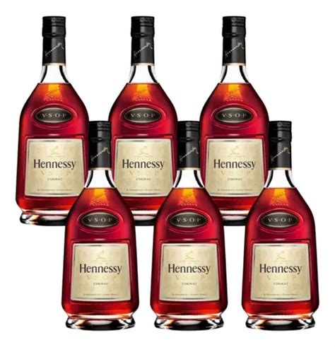 Caja De 6 Cognac Hennessy Vsop 700 Ml