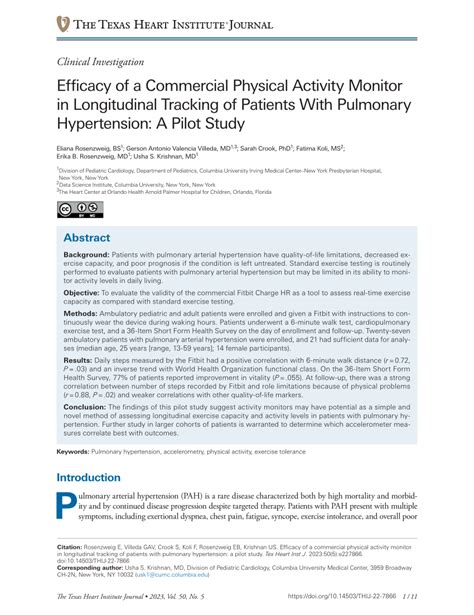 PDF Efficacy Of A Commercial Physical Activity Monitor In