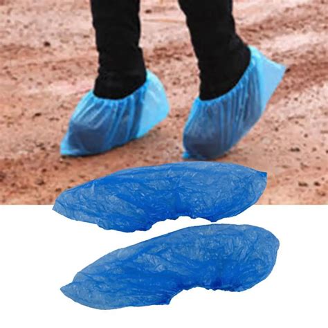 Pcs New Disposable Blue Hot Fashion Elastic Overshoe Carpet