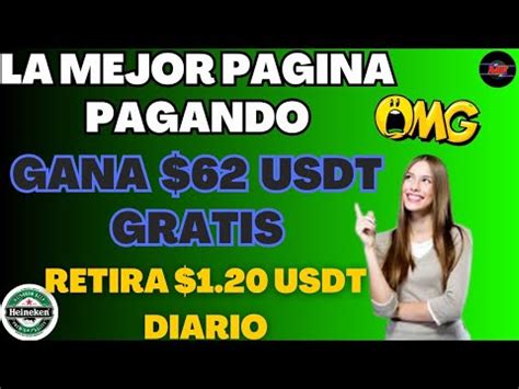 GANA 62 USDT GRATIS COMO GANAR 1 20 USDT DIARIO CON INVERSION