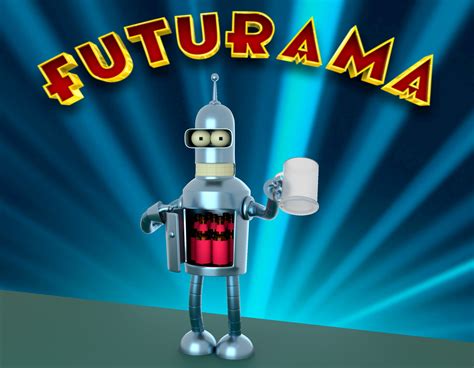 Artstation 3d Bender Futurama