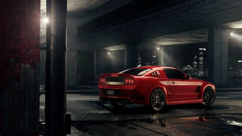 Artstation Ford Mustang Full Cg Shot