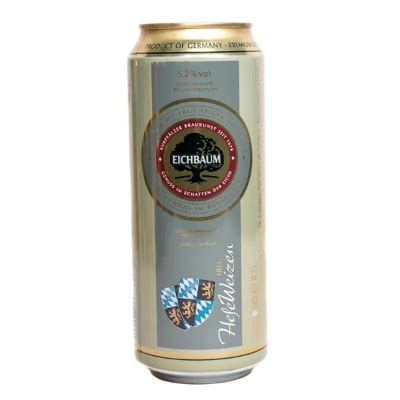 Cerveza Alemana Eichbaum Hefeweizen Hell Lata X500Ml