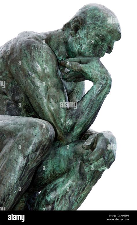 El Pensador Le Penseur Estatua De Auguste Rodin Fotografía De Stock