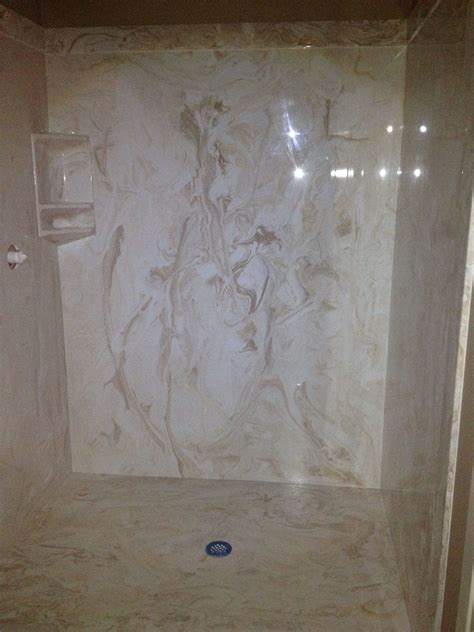 Cultured Marble Shower Color Is Mexican Sand Cultured Marble Shower