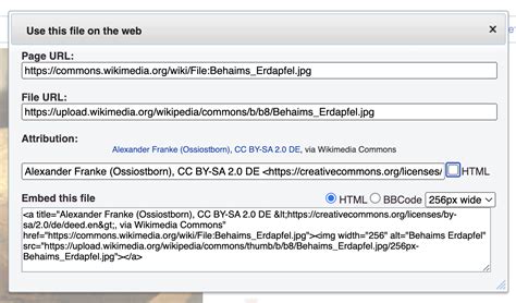 How to credit images from Wikimedia Commons? - Image Source Control