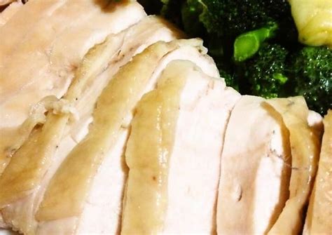 Easy In The Microwave Juicy Steamed Chicken Recipe By Cookpadjapan Cookpad