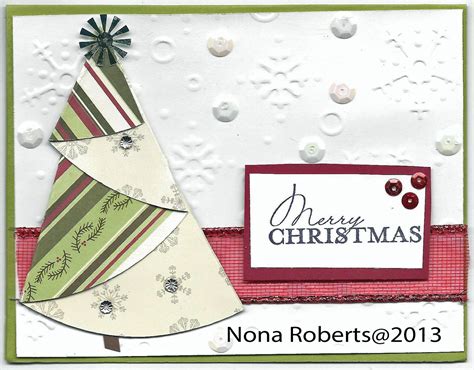 Handmade Fun Folded Christmas Tree Card And How To Make It