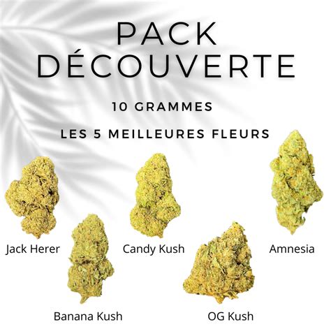 Pack D Couverte Des Meilleurs Fleurs Cbd