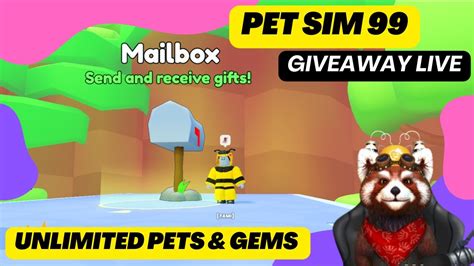 Trading Huges In Pet Simulator Live Mailbox Giveaways Clan