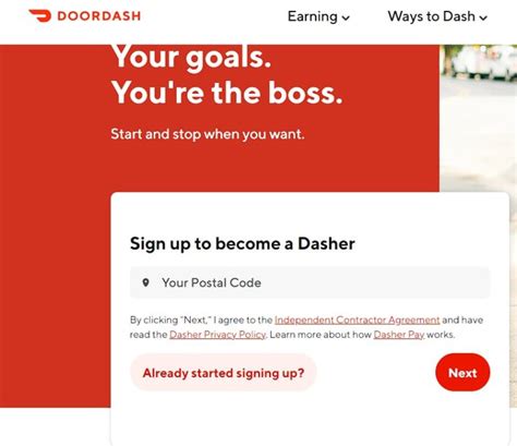 How To Sign Up For A Doordash Account As A Dasher A Step By Step Guide