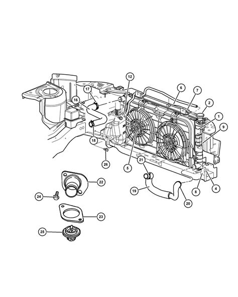 An Illustrated Guide To The Cooling System Of A Dodge Grand Caravan