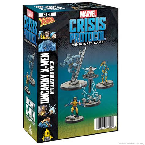 Marvel Crisis Protocol Uncanny X Men Affiliation Pack Meeps And Veeps