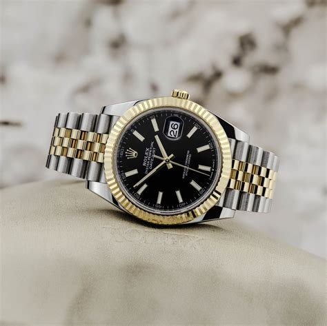 41mm Bi Metal Rolex Datejust 3127 Rebeccas Jewellers