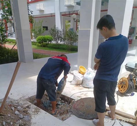 南宁沛鸿民族中学水管漏水检测维修案例 知乎