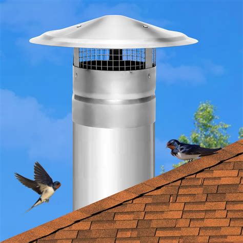 Famco Wind Directional Chimney Cap Galvanized Steel 6