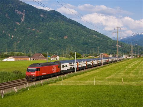 Re Of Sbb Between Reichenburg And Bilten