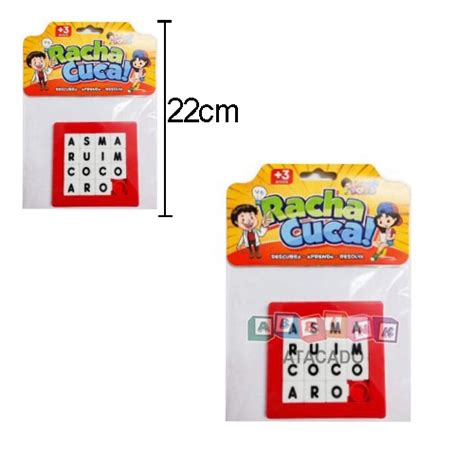 Jogo Racha Cuca Letras Mini Toys Shopee Brasil