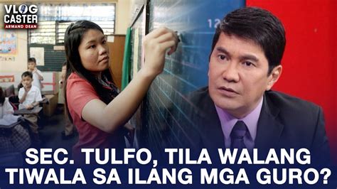 DSWD Sec Tulfo Hindi Panatag Na Ipaubaya Sa Mga Guro Ang Pamimigay Ng