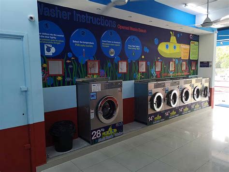 Coin Operated Laundry Shop In Jinjang Jit Kin Laundry Setup