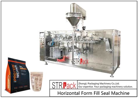 Automatic Horizontal Premade Pouch Packaging Machine For Protein Powder