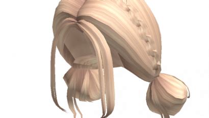 Preppy Braided Loose Buns In Blonde Roblox Id Code