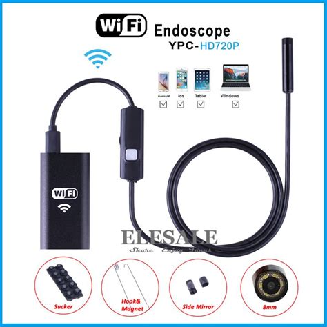 Mm M Wireless Wifi Endoscope Android Camera Borescope Hd P