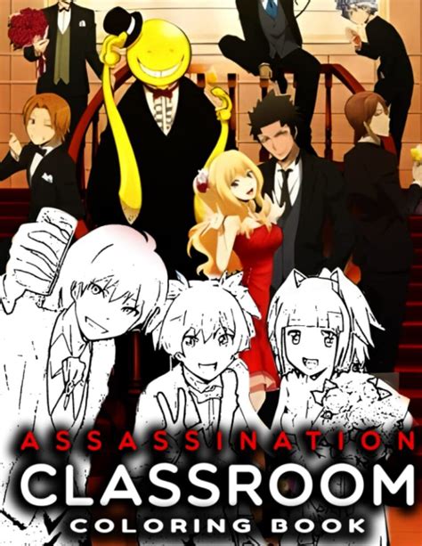 Libros Para Colorear De Assassination Classroom