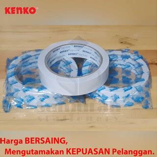 Jual Double Tape Kenko Lebar 24 Mm 1 Inch 15 Yard Dobel Tip 1 2 Cm