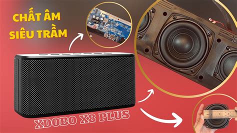 Chất Âm Siêu Trầm Trên Loa XDOBO X8 PLUS LOA BLUETOOTH CHÍNH HÃNG