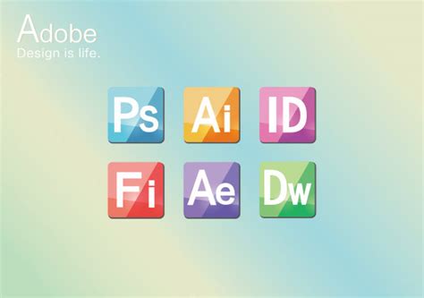 Adobe软件图标素材中国