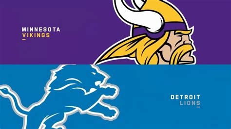 Minnesota Vikings Vs Detroit Lions Nfl Football Highlights Nfl