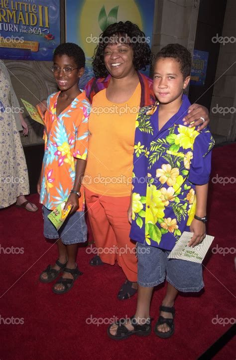 Nell Carter With Joshua And Daniel Stock Editorial Photo © Sbukley