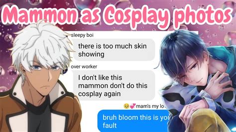 Obey Me Text Mammon As Cosplay Photos Youtube