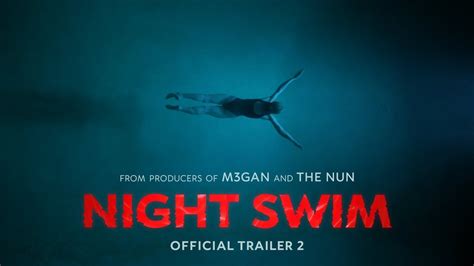 Night Swim Second Trailer Swimming To Gsc This Jan 2024 Youtube