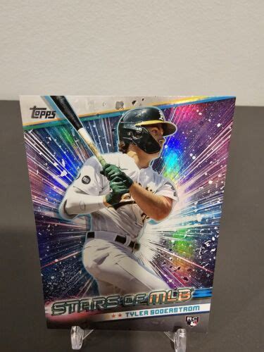 Tyler Soderstrom Stars Of MLB Rookie Card RC 2024 Topps Series 1 18