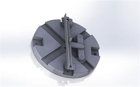 Circular to bi-linear motion mechanism model - TurboSquid 2021580