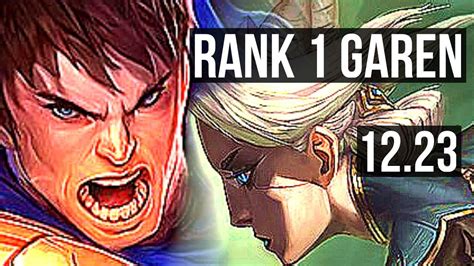 Garen Vs Camille Top Rank 1 Garen 6 Solo Kills 1 6m Mastery Tr