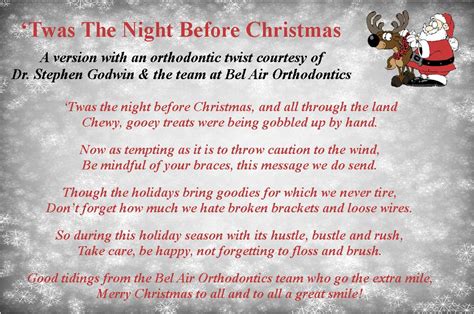 Twas The Night Before Christmas Lyrics Printable