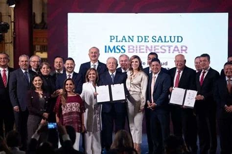 Amlo Y Gobernadores Firman Acuerdo Para La Federalización Del Imss