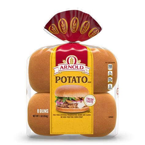 Arnold Potato Hamburger Bun Potato Sandwich Hamburger Buns Keto Buns