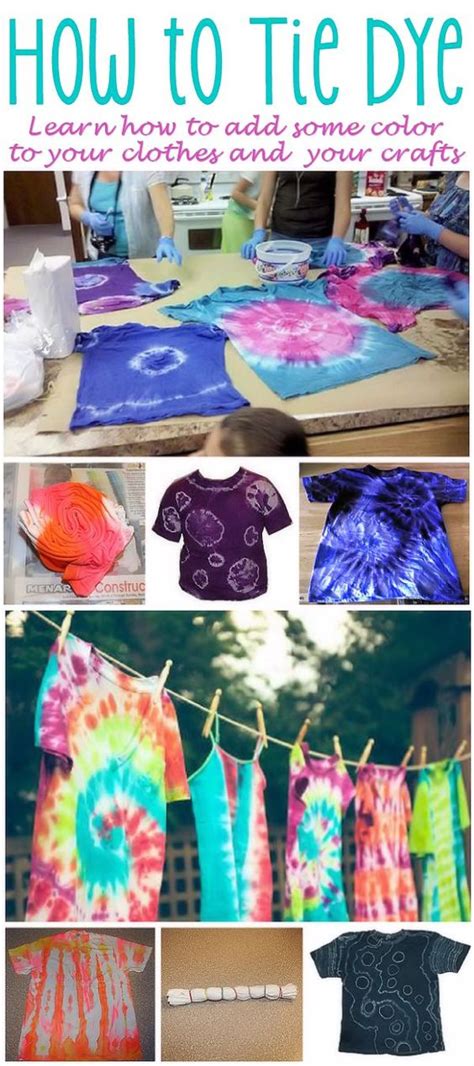 9 Step By Step Instructions To Basic Tie Dye Tie Dye Dyes And Clothes