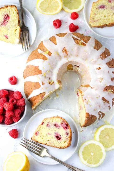 Lemon Raspberry Bundt Cake Boston Girl Bakes