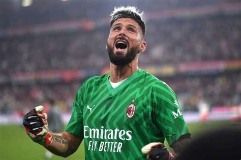 AC Milan to sell Giroud keeper kits after his stint in goal - Chronicle.ng