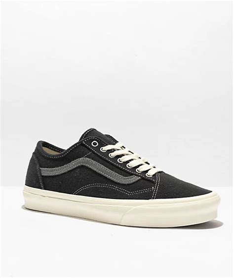 Vans Old Skool Tapered Eco Theory Charcoal Skate Shoes