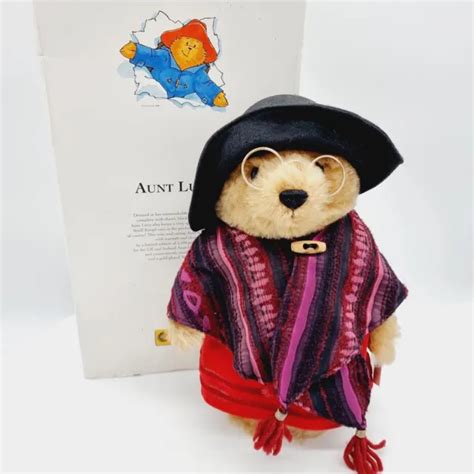 STEIFF 662409 TEDDYBÄR Aunt Lucy aus Paddington limitiert 1500 33 cm