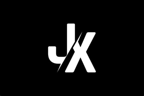 Monogram Jx Logo Design Graphic By Greenlines Studios Creative Fabrica