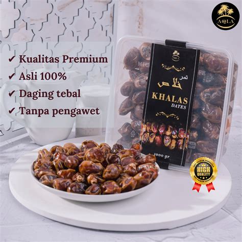 Jual Kurma Asli Kurma Khalas Kurma Kholas Premium Original